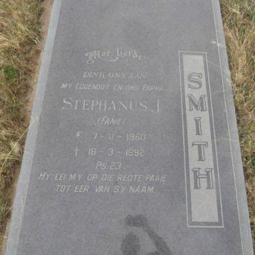 SMITH Stephanus J. 1960-1992