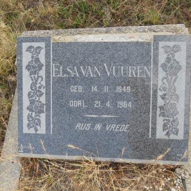 VUUREN Elsa, van 1949-1964