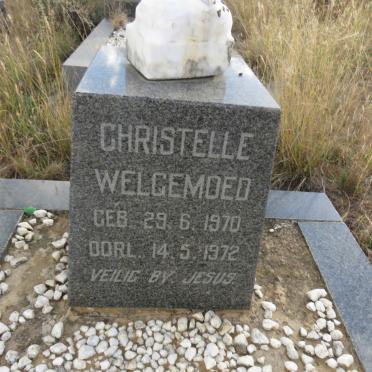 WELGEMOED Christelle 1970-1972