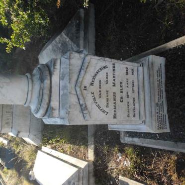 GROBLER Hermanus Martinus 1852-1921