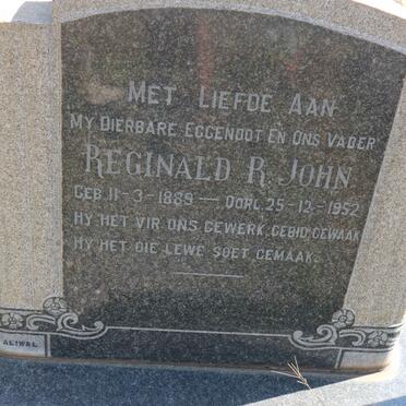 BRANDT Reginald R. John 1889-1952 &amp; Hester Cicilia 1900-1958