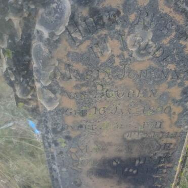 BUUREN Maria Johanna, van 1890-1911