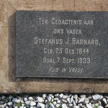 BARNARD Stefanus J. 1844-1933