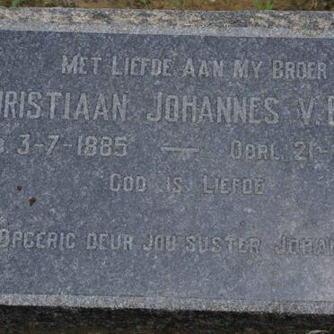 BILJON Christiaan Johannes, v. 1885-1951