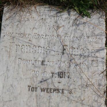 FOUCHE Francois L. -1918