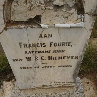 FOURIE Francis, NIEMEYER