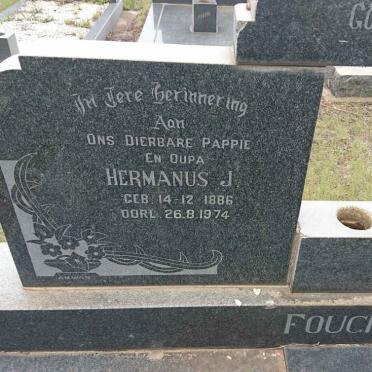 FOUCHE Hermanus J. 1886-1974 &amp; Anna Maria SMITH 1895-1964
