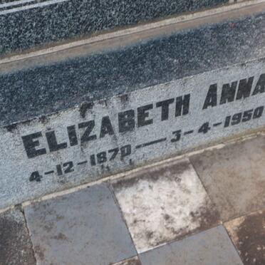 HENNING Hermanus Johannes 1867-1960 &amp; Elizabeth Anna 1870-1950