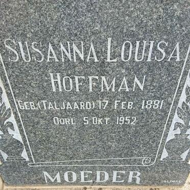 HOFFMAN Gabriel Daniel Nel 1876-1964 &amp; Susanna Louisa TALJAARD 1881-1952