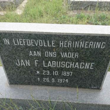 LABUSCHAGNE Jan F. 1897-1974