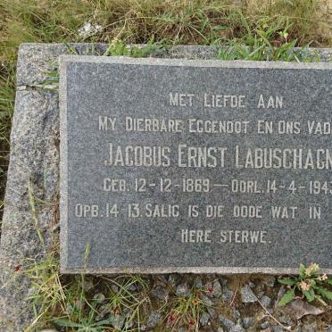 LABUSCHAGNE Jacobus Ernst 1869-1943