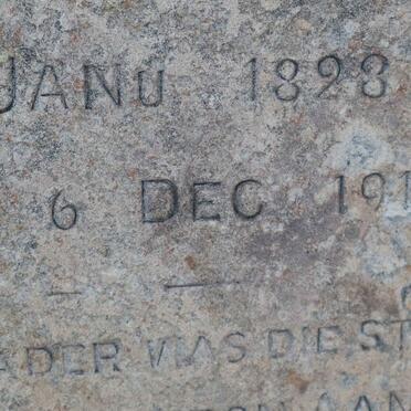 LINDE Barend Stefanes, van der 1823-1910