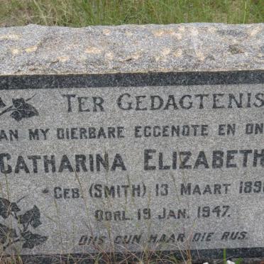 NEL Catharina Elizabeth nee SMITH 1890-1947