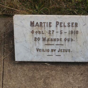 PELSER Martie -1918