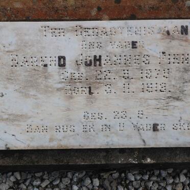 PIENAAR Barend Johannes 187?-1918