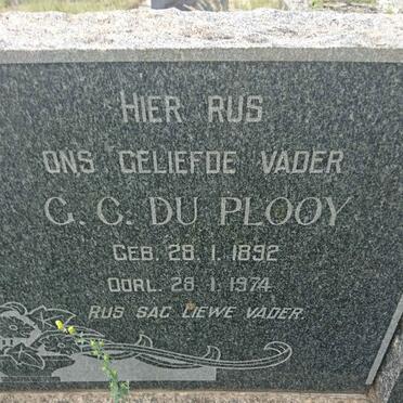PLOOY G.C., du 1892-1974
