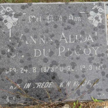 PLOOY Anna Alida C., du 1873-193?