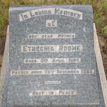 ROOME Etrechia 1889-1960