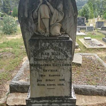 SNYMAN Francois Jacobus Johannes 1869-1935 &amp; Magdalena Catharina KLOPPER 1879-1924