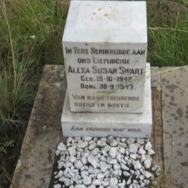 SWART Alexa Susan 1942-1943