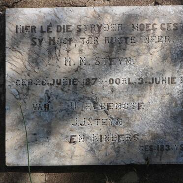 STEYN H.N. 1871-1945