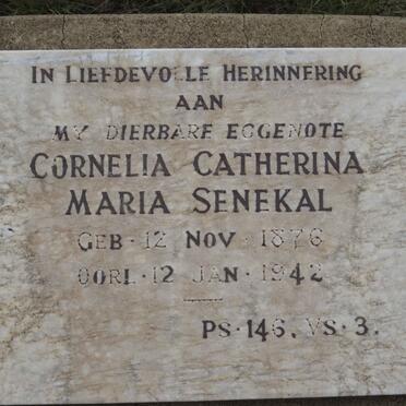 SENEKAL Cornelia Catherina Maria 1876-1942