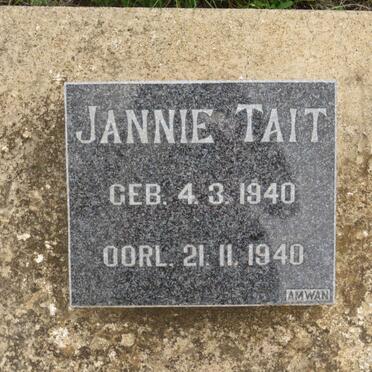 TAIT Jannie 1940-1940