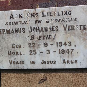 VERSTER Hermanus Johannes 1943-1947