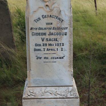 VISAGIE Gideon Jacobus 1872-1926