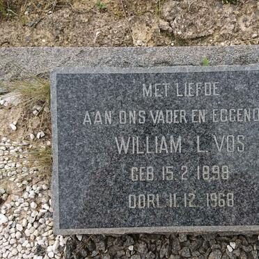 VOS William L. 1898-1968