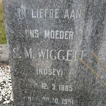 WIGGETT S.M. 1885-1951