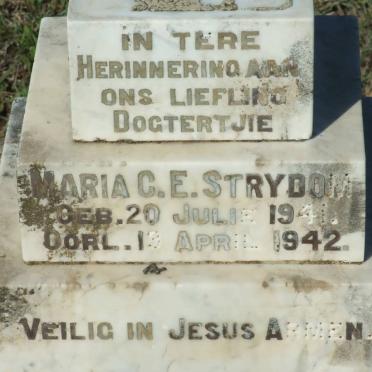 STRYDOM Maria C.E. 1941-1942