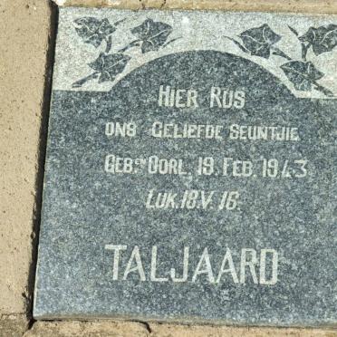 TALJAARD 1943-1943