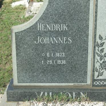 VILJOEN Hendrik Johannes 1873-1938