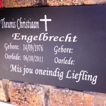 ENGELBRECHT Theunis Christiaan 1976-2011