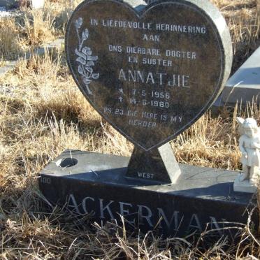 ACKERMAN Annatjie 1956-1980