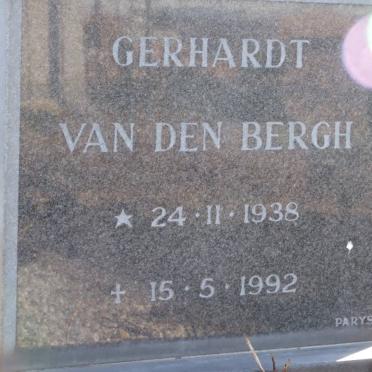 BERGH Gerhardt, van den 1938-1992