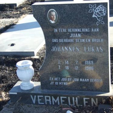 VERMEULEN Johannes Lukas 1969-1986