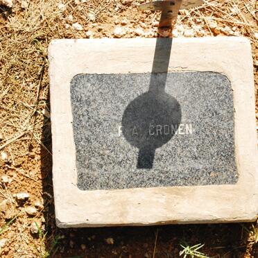 CRONEN F.A.