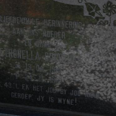HERSELMAN Petronella 19??-19??