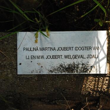 JOUBERT Paulina Martina