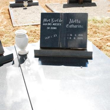 LAMPRECHT Aletta Catharina 1916-1995