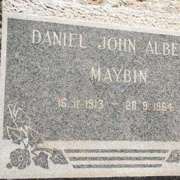 MAYBIN Daniel John Albert 1913-1964