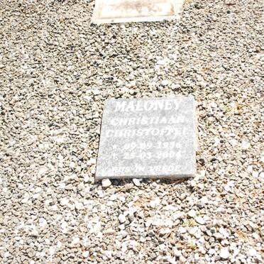 MALONEY Christiaan Christoffel 1936-2004