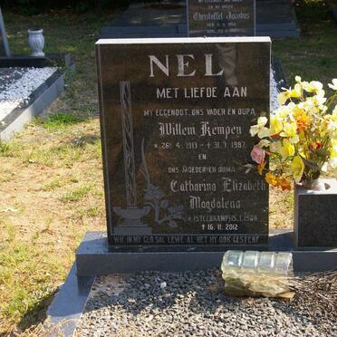 NEL Willem Kempen 1913-1987 &amp; Catharina Elizabeth Magdalena STEENKAMP 1924-2012