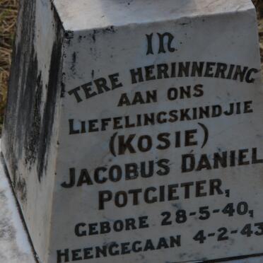 POTGIETER Jacobus Daniel 1940-1943