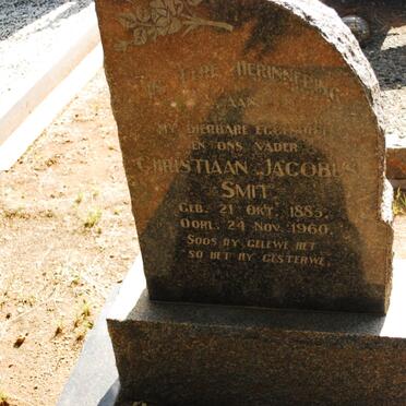 SMIT Christiaan Jacobus 1885-1960