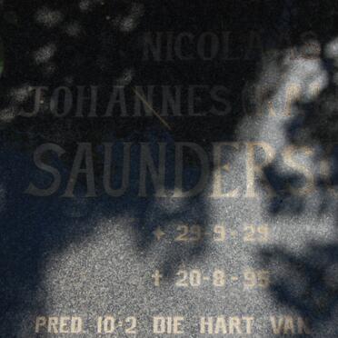 SAUNDERSON Nicolaas Johannes 1929-1995