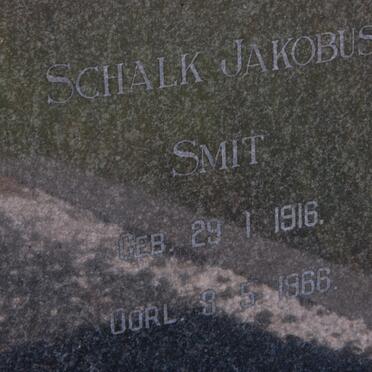 SMIT Schalk Jakobus 1916-1966