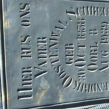 SCHREUDER Hendrik Oostenwal 1858-1939